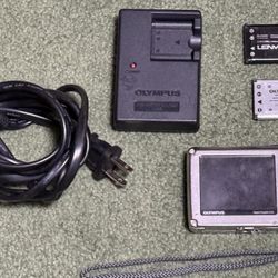 Olympus Digital Camera with Accessories