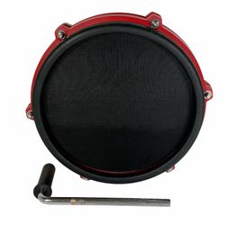 Alesis 8-Inch Snare Dual-Zone Mesh Pad with L-Rod for Nitro DM7X - RED
