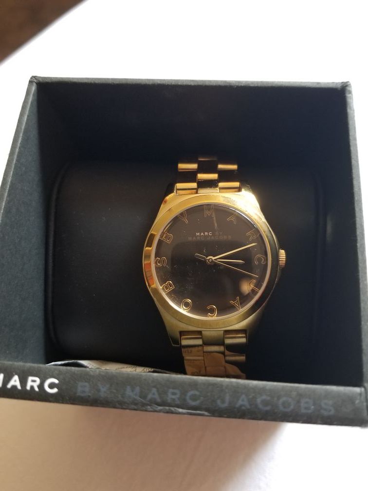 Marc Jacob gold watch