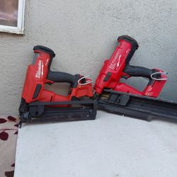 Pistolas Milwaukee Para Framing Y Finish Nailer De (21°)y (16°) GA