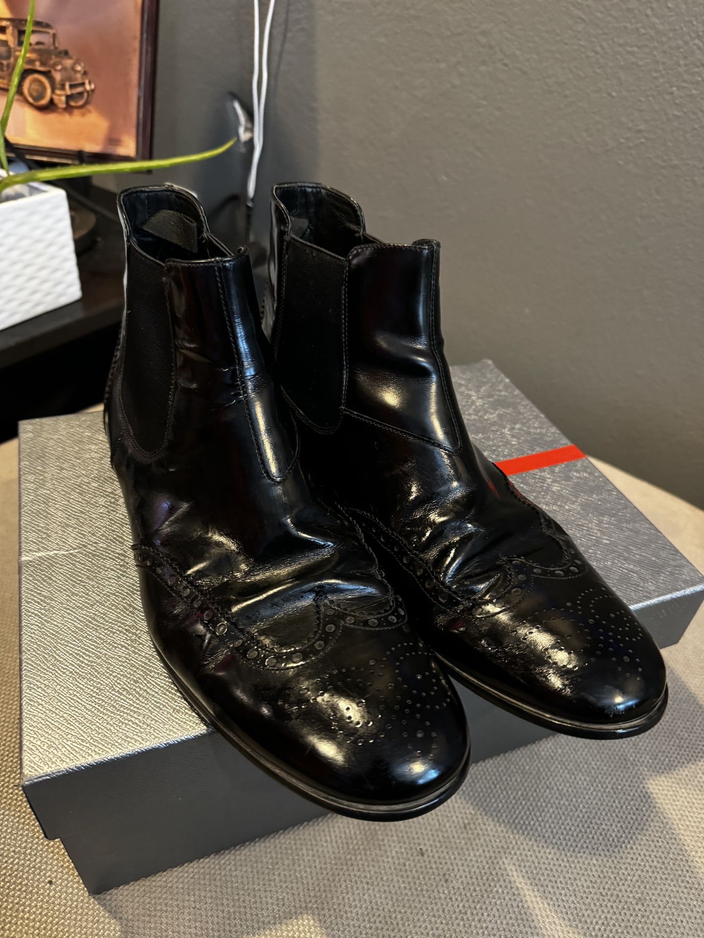 Prada men’s Boots 10 US