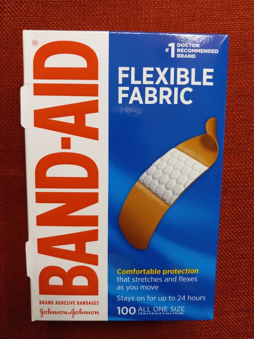 Band-Aid Flexible Fabric Bandages 100 Ct