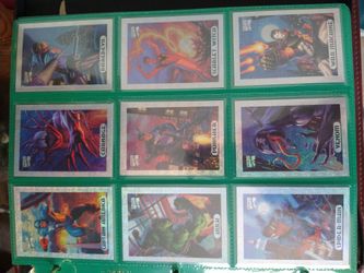 1994 Marvel Masterpieces Silver Holofoil Set