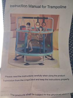 Small kids trampoline.  Btamd new