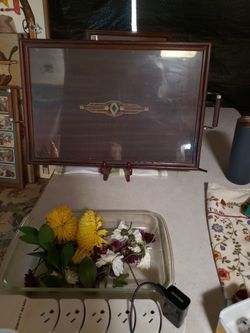 Vintage Serving Tray Early 19 Century  Art   Design  Deco ?