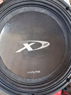12" Alpine  Type X