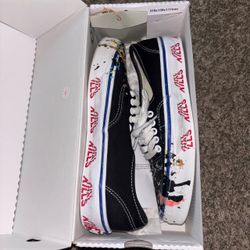 Vans Authentic Reissue 44 - ‘Gallery Dept. Art That Kills Black’ Size 7.5 Worn Lightly
