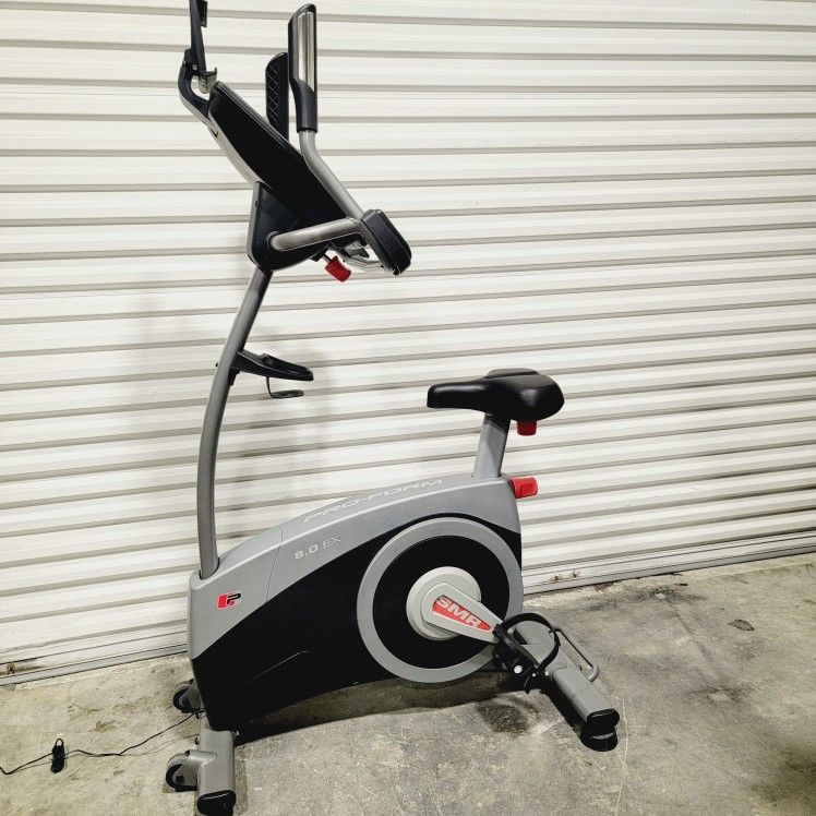 Proform 8.0 EX Upright Exercise Bike