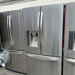 Lg French Door Refrigerator Stainless Steel 