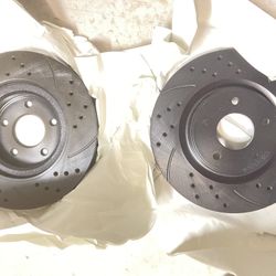 New Front Disc Rotors  Infiniti 2014 Q50 