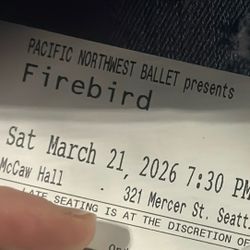 The PACIFIC NORTHWEST BALLET “((FIREBIRD))”