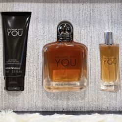 Emporio Armani Stronger With You Perfume Set