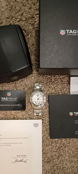 Used TAG HEUER AQUARACER DIVE WATCH (2009) from Orlando, FL TAG Heuer Store w BOX, TAG Receipt, CARD