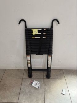 Premium heavy duty metallic telescopic ladder - 20.5 feet  - L41