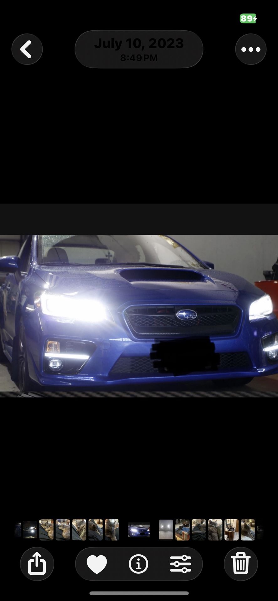 Led Bright Bulb Upgrade Headlight Or Fog Bright White Or Ice Blue White H11 9005 Hb4  H7 