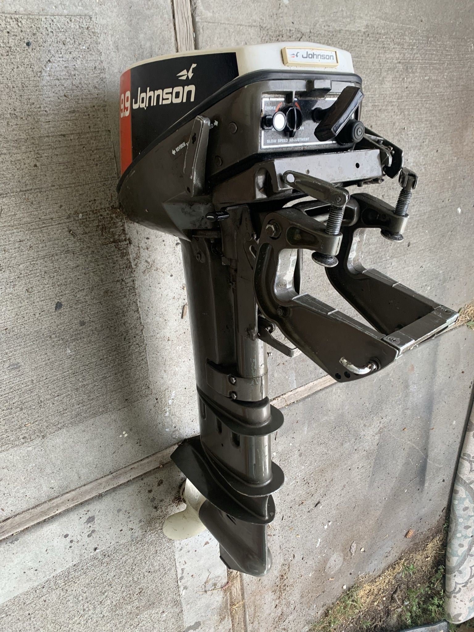 Johnson 9.9HP Boat Engine