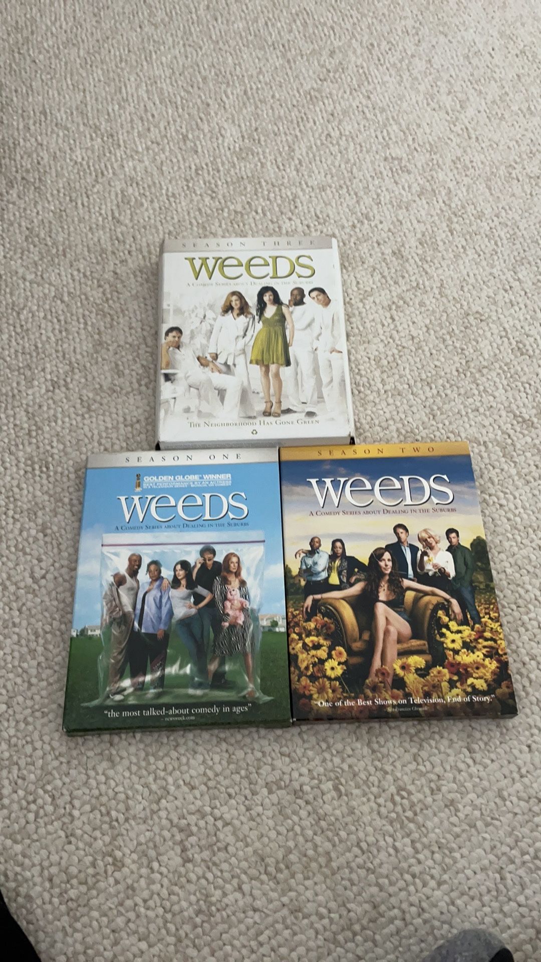 DVD Weeds Season 1-3
