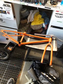 18” micro bmx frame
