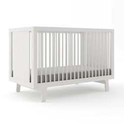 European Designer Oeuf Baby Crib with Toddler Bed Conversion