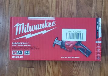 12 volt milwawkee sawsall