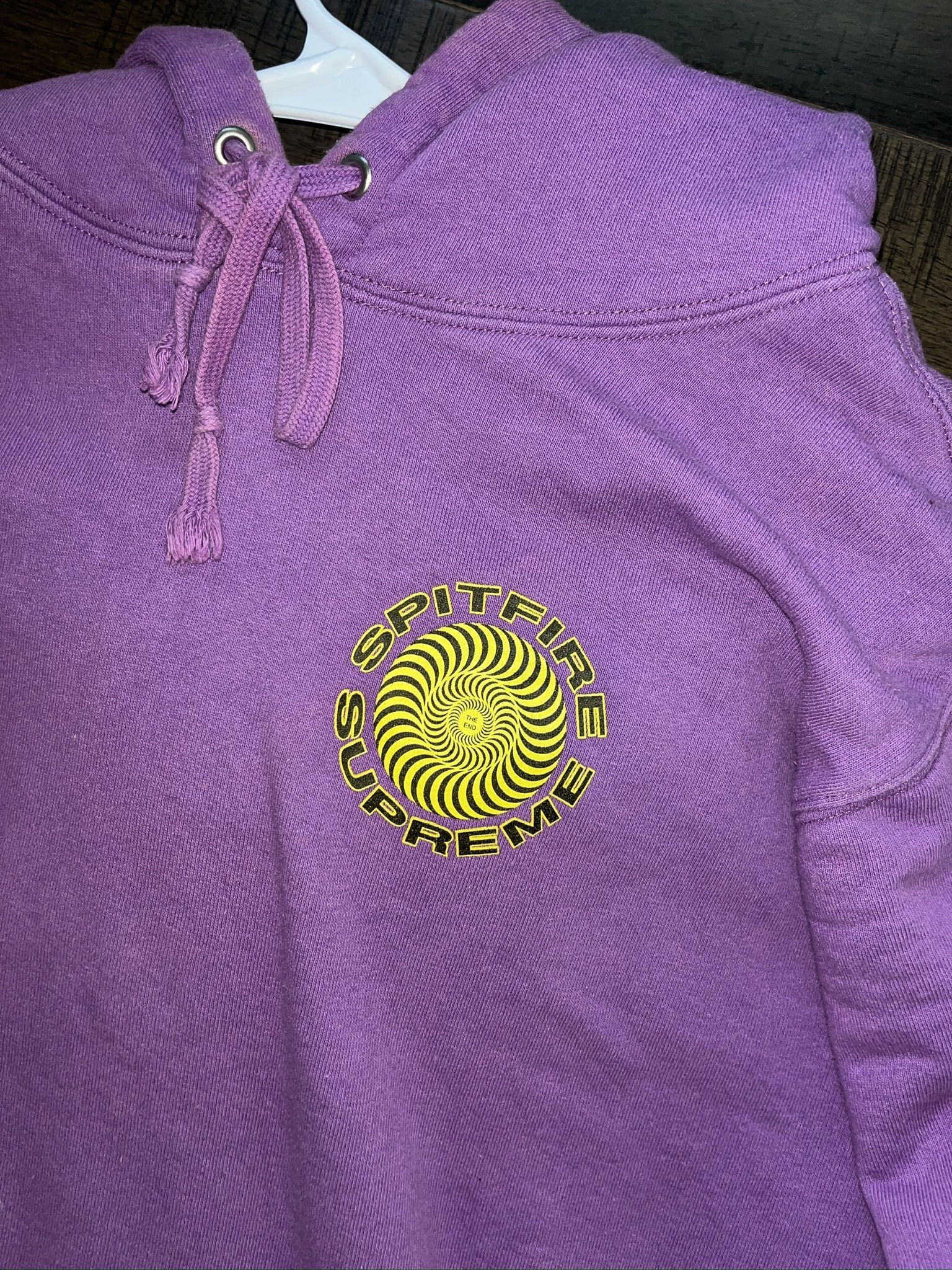 Supreme x Spitfire Hoodie Purple Men’s Size Medium
