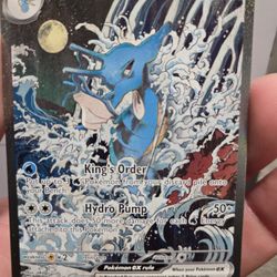 Kingdra  Ex Pokemon Card 