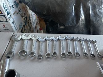 Stubby Combo Wrench Set