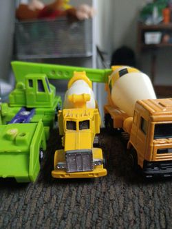 Various Vintage Dump Trucks