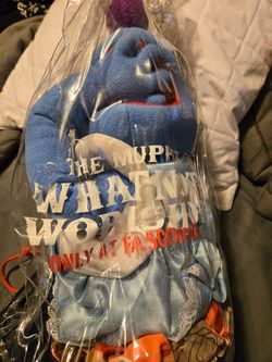 The Muppets  Whatnot Workshop Blue Girl Puppet FAO Schwarz