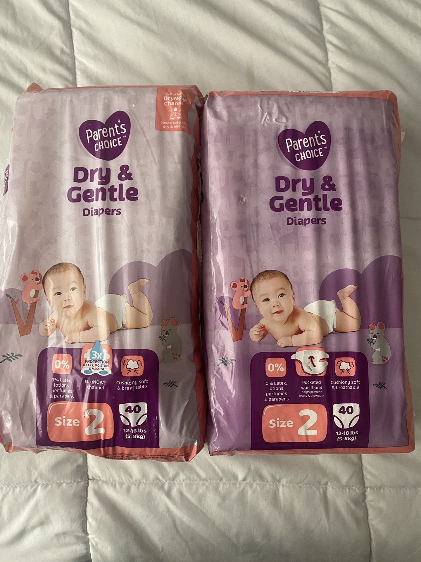 Size 2 Diapers 78 Count Total