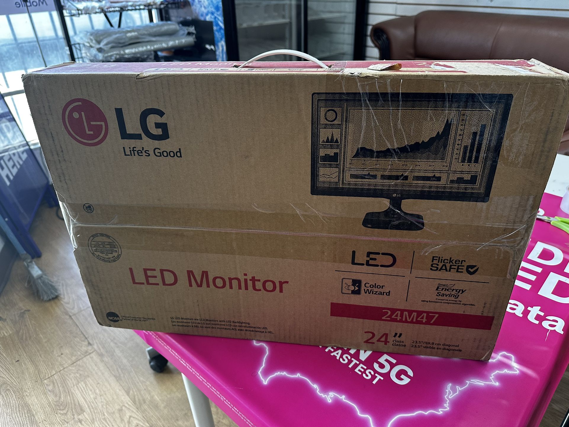 Lg 24M47VQ 24-Inch LED-lit Monitor 24" Screen