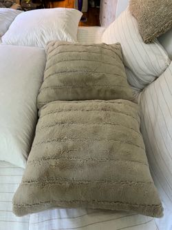 Crate & Barrel decorative pillows