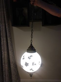 Antique hanging light