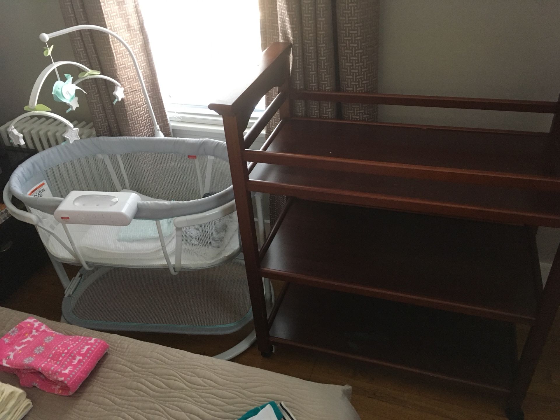 Changing table AND the bassinet