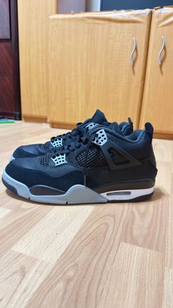 Jordan 4 Black Canvas Size 11.5