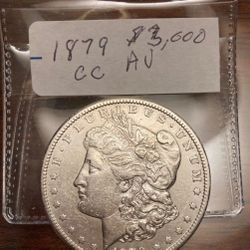 1879 CC morgan dollar