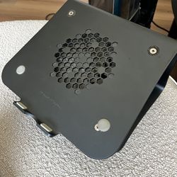 Laptop cooling pad stand