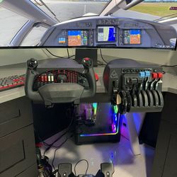 iBuyPower PC Intel 7i Invidia 4060 Flight Sim Setup