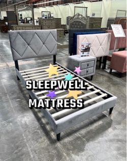 Twin size bed frame only