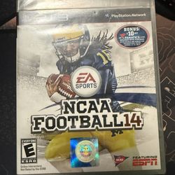 NCAA Football 14 - PS3 (Rare/Sealed)