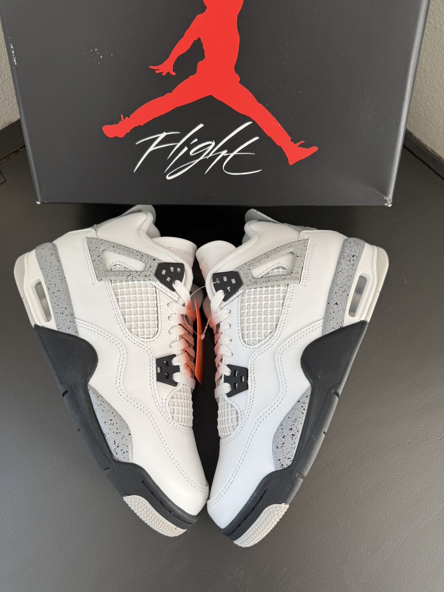 BRAND NEW JORDAN 4 GS “WHITE CEMENT”