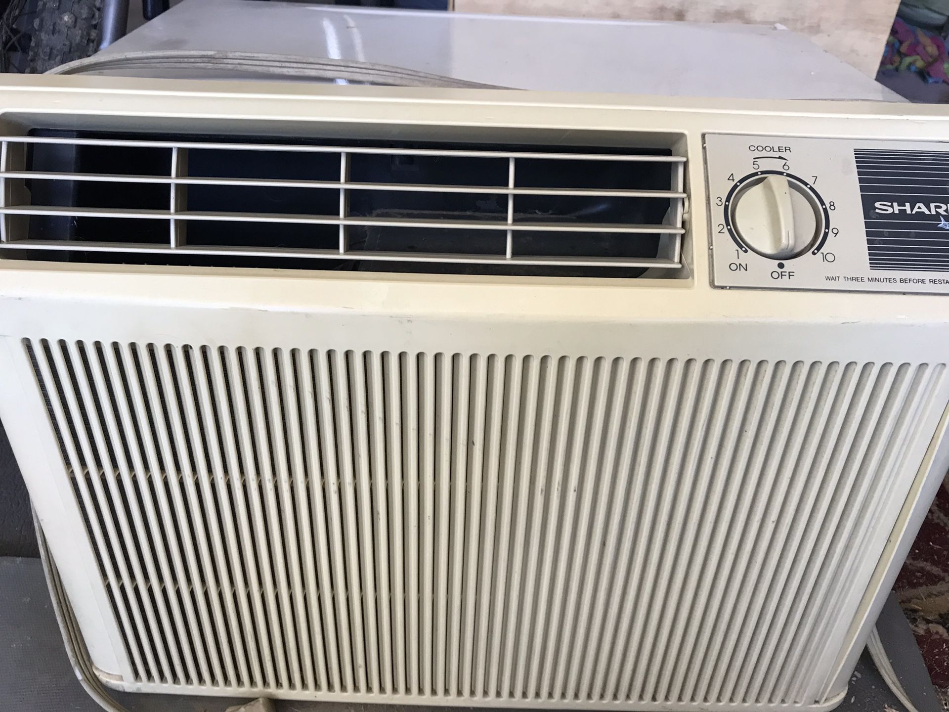 Sharp window AC air conditioner