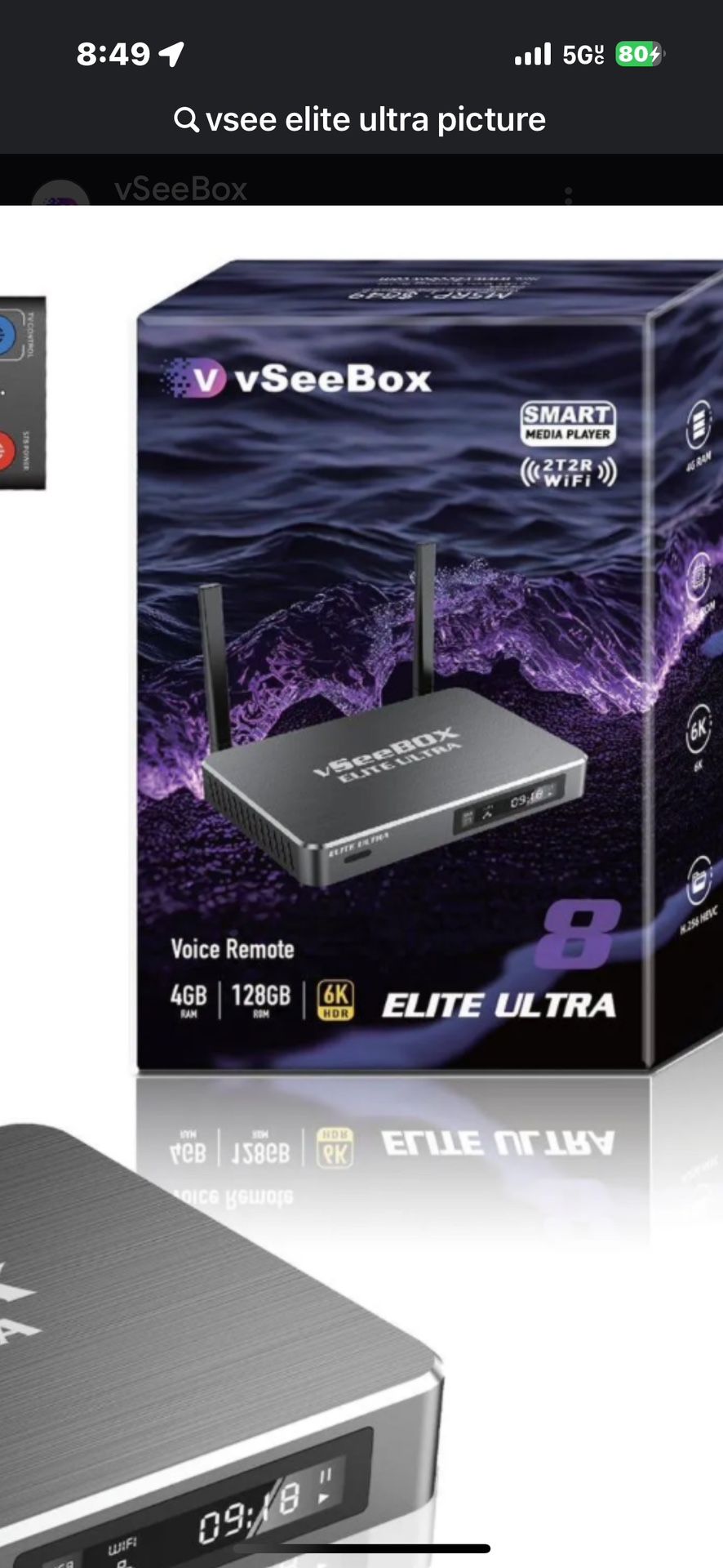 Vsee Elite Ultra Streaming Box