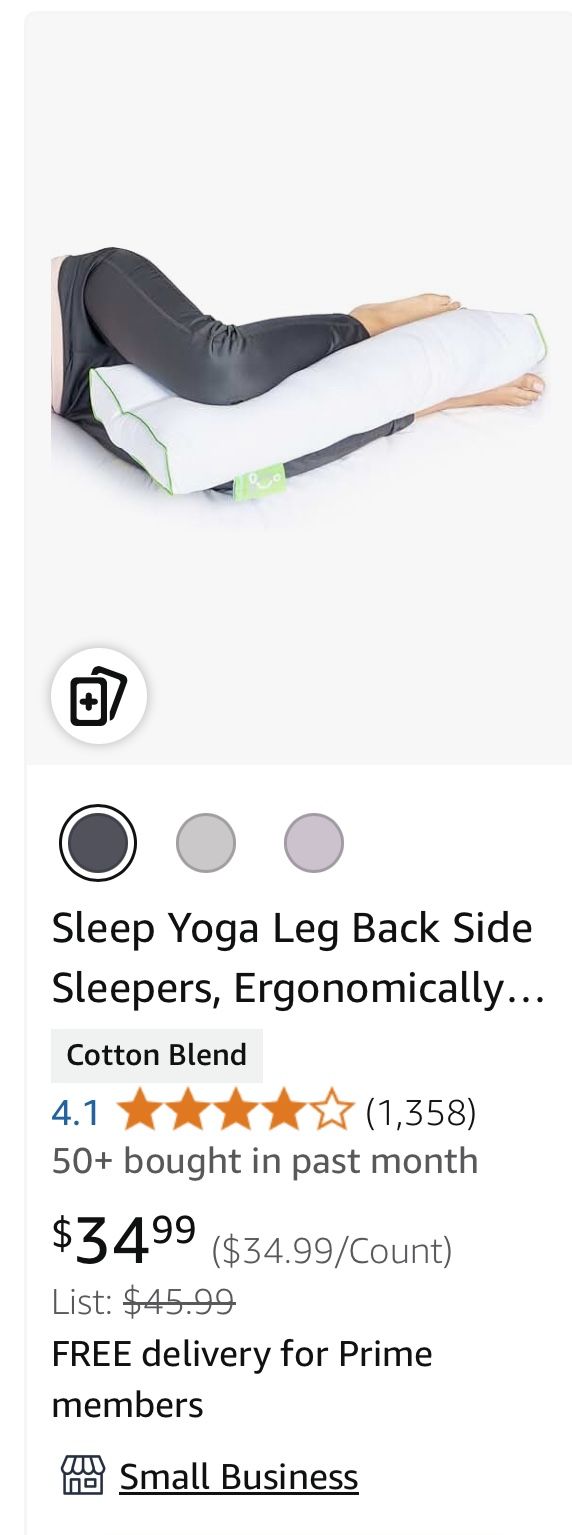 Sleep Yoga Pillow