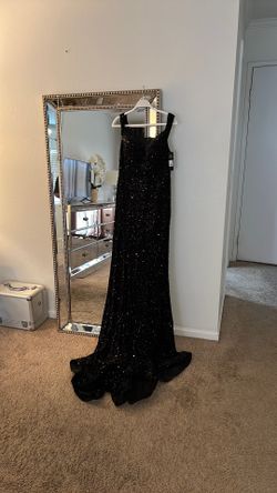 New Black XL Sequence Dress