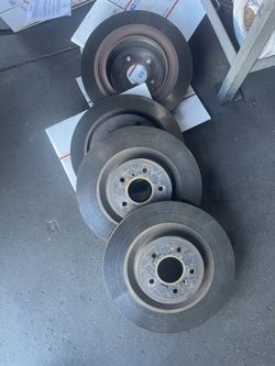 OEM Stock 14” Rotors For Infiniti Q60 Redsport