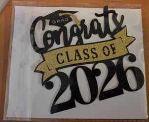 2026 Cake topper