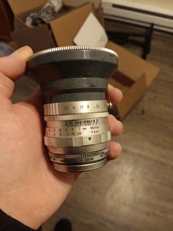 Kaligar H.C. 52mm f/3.5 wide-angle lens