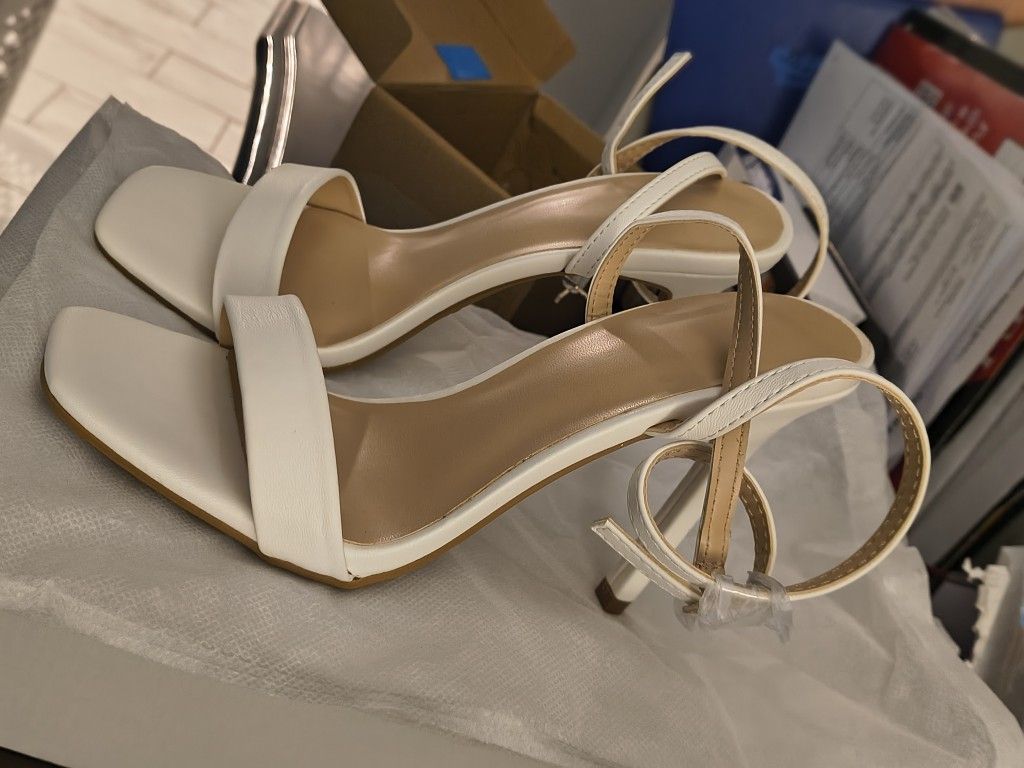 white shoes