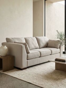 91x39” 3-seater Ashley Furniture Pierin - Alabaster Sofa — 🛻 DELIVERY AVAILABLE ♥